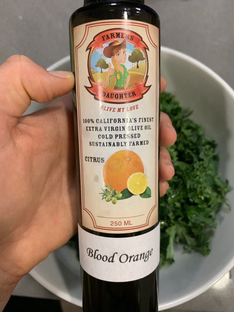 Blood orange evoo