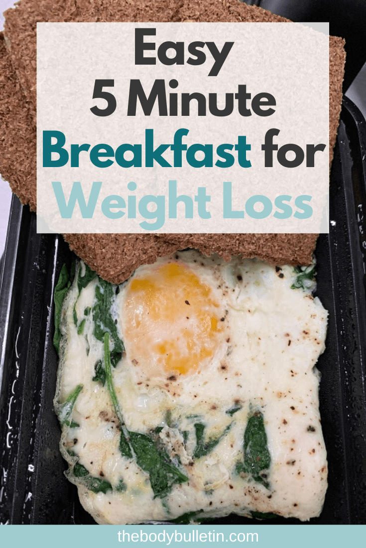 5 Minute Easy Breakfast For Weight Loss • The Body Bulletin