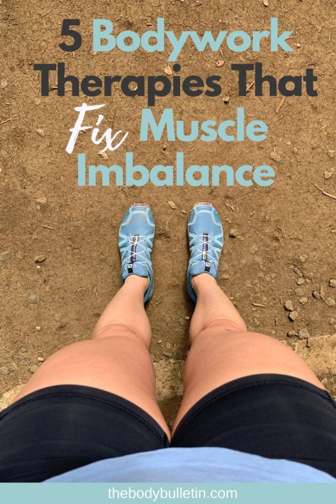 
Are you in pain or unable to workout from muscle imbalance?  This post details the therapies I used to fix muscle imbalance in my body and what truly worked.  #muscleimbalance #bodywork #bodyworktherapy #fitnessrecover