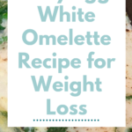 Healthy Spinach Egg White Omelette Recipe