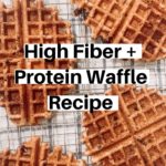 Low Carb Healthy Blueberry Waffle Recipe