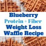 Low Carb Healthy Blueberry Waffle Recipe